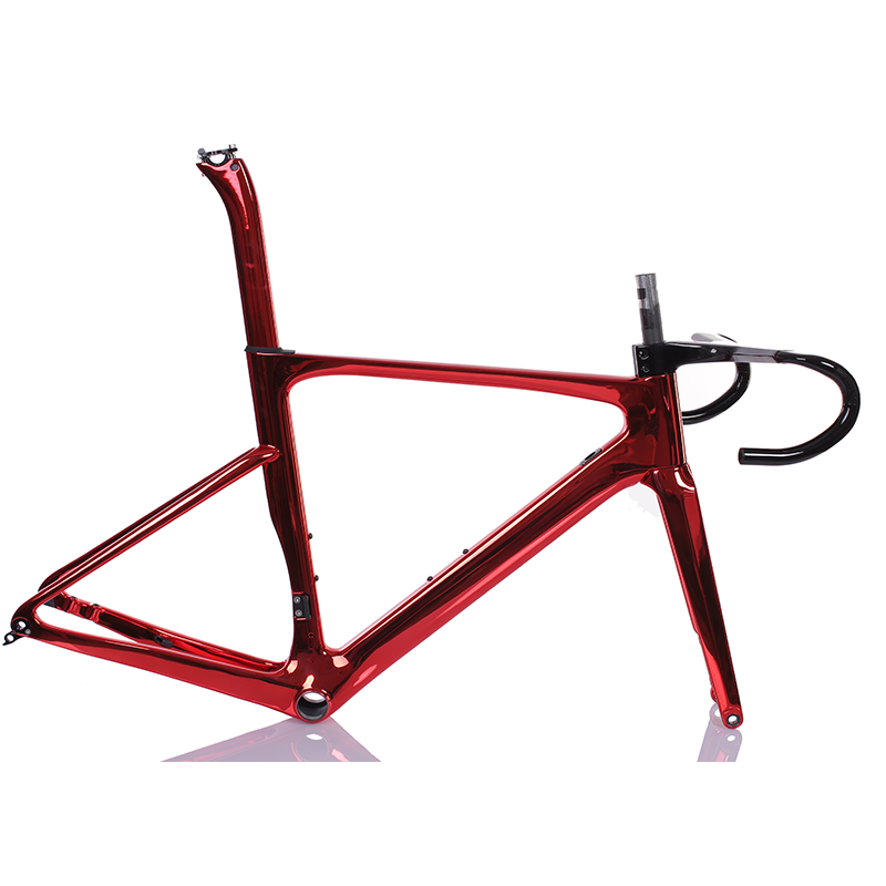 New Designed Fully Internal Cable Routing AERO Road Bike Frameset FM076